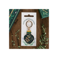 Green Witch Potion Bottle Keyring