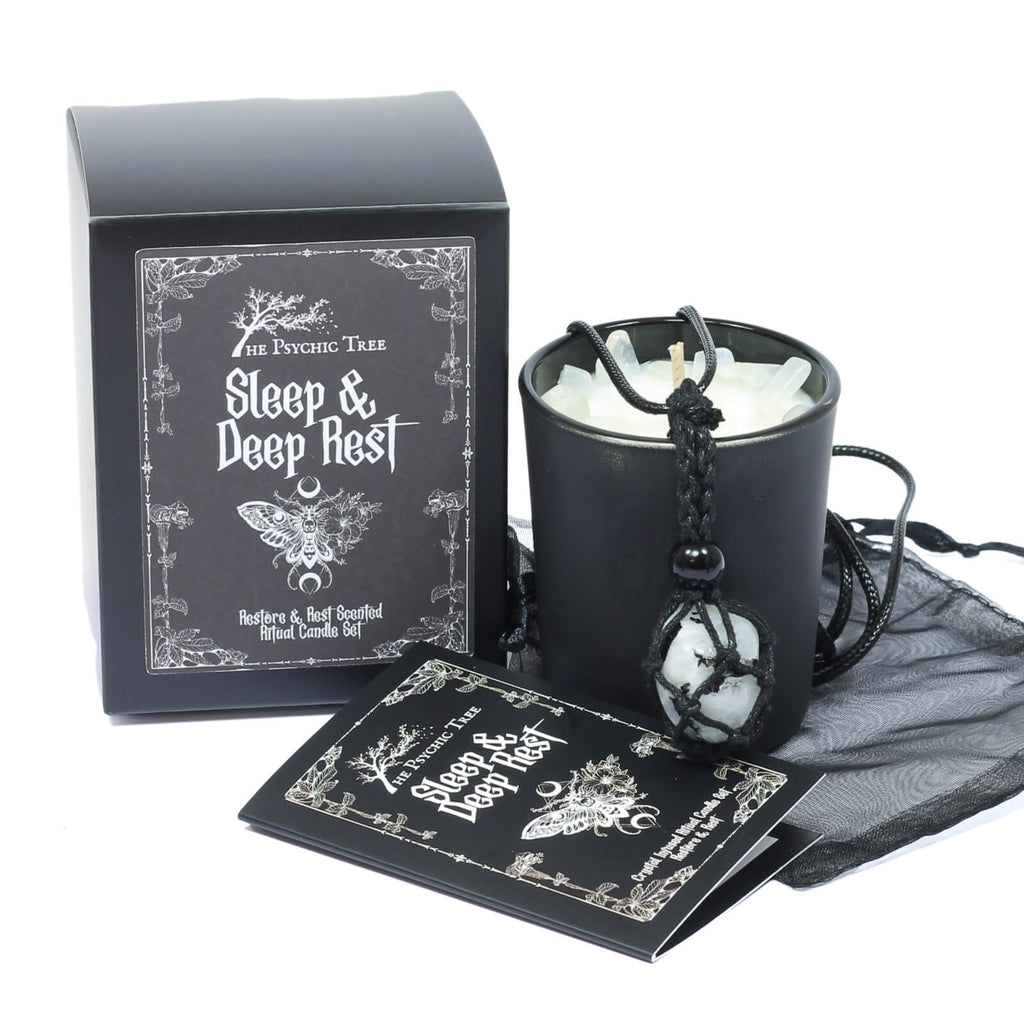 Crystal Infused Ritual Candles - The Complete Set