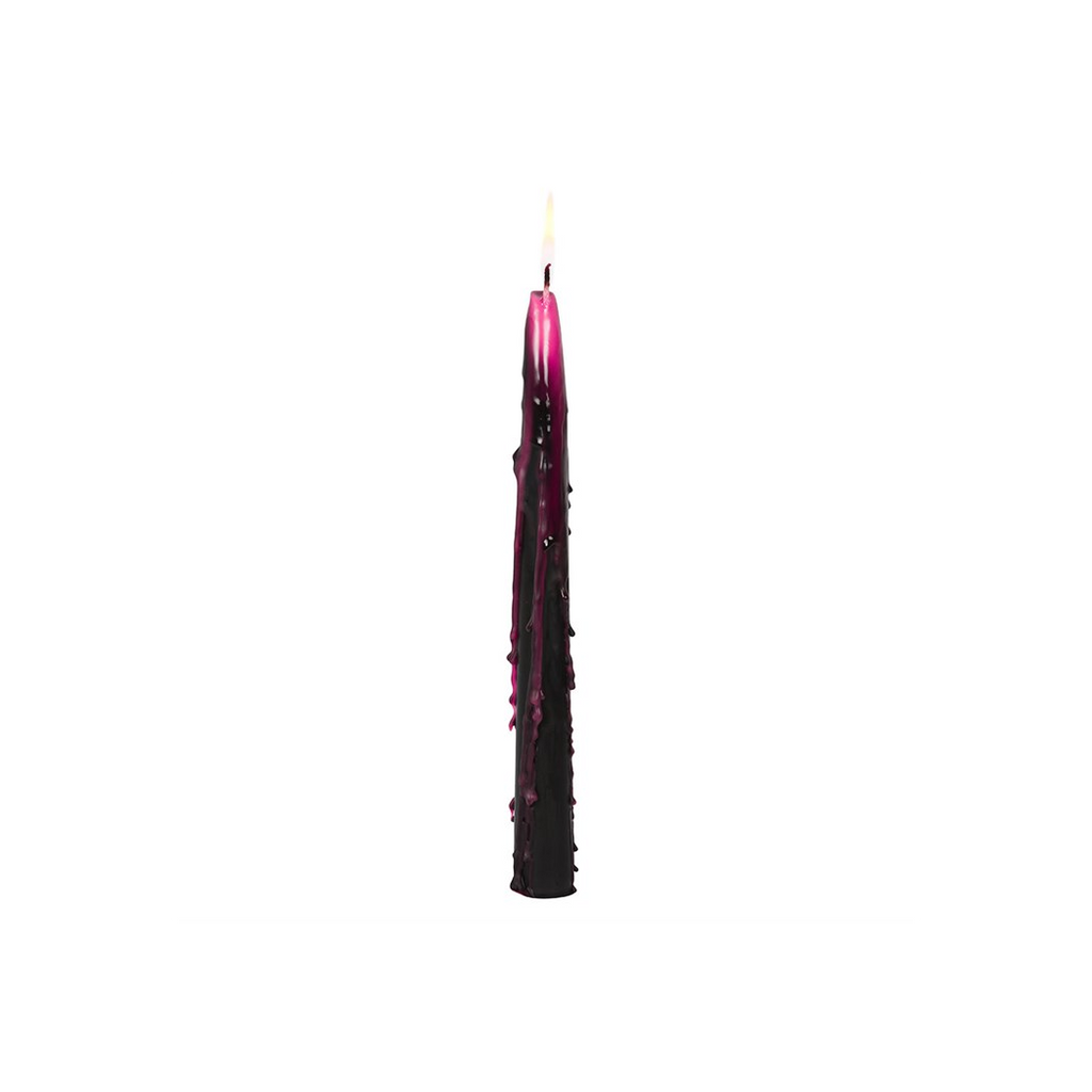 Set of 4 Pink Vampire Tears Taper Candles