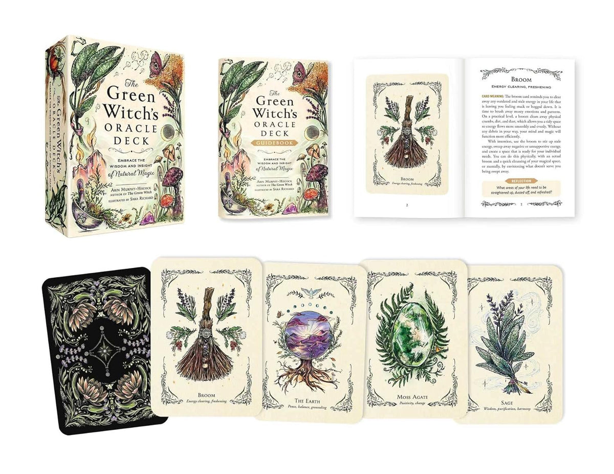 The Green Witch Oracle Cards by Arin Murphy-Hiscock